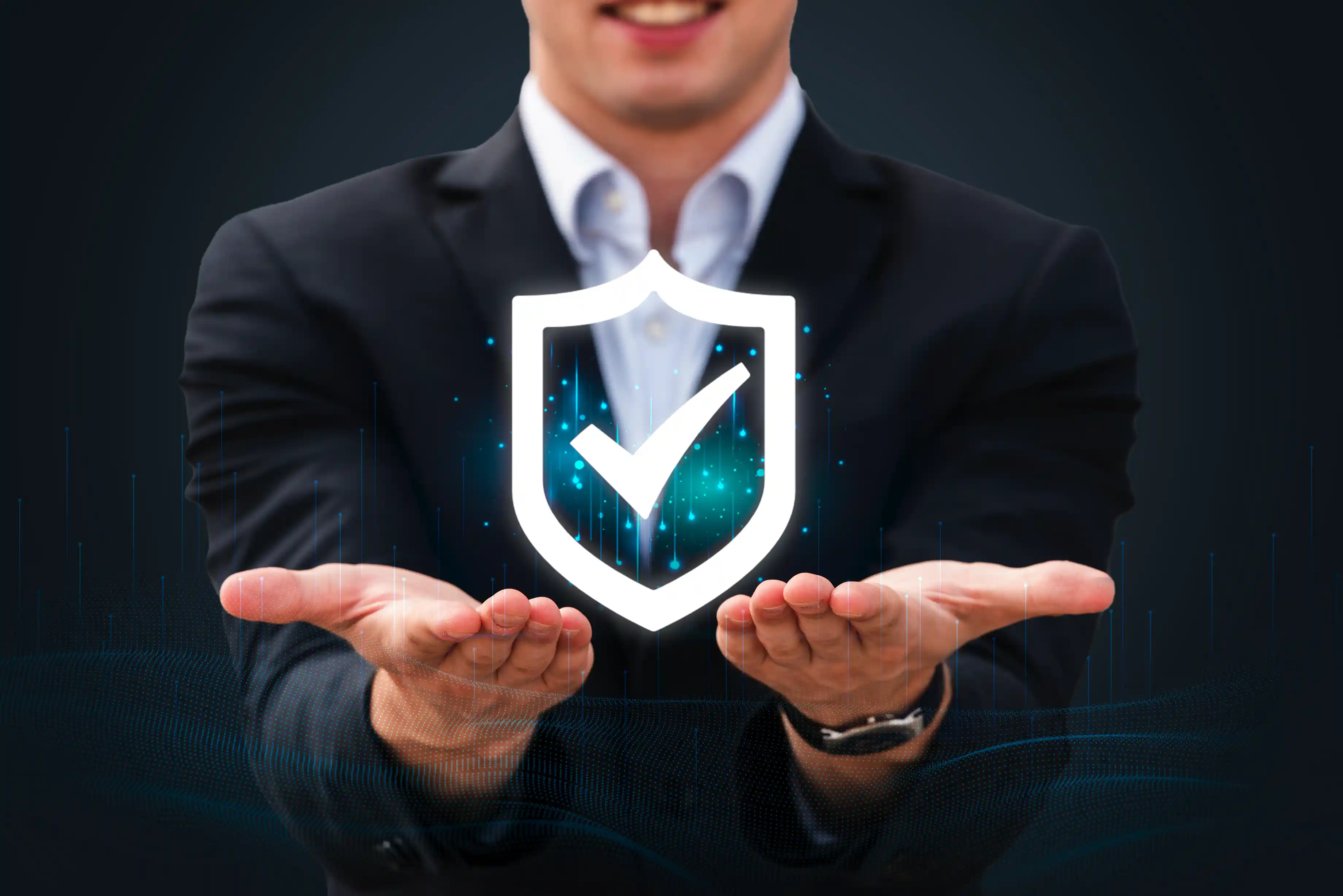 Sigorta hizmet ikonu